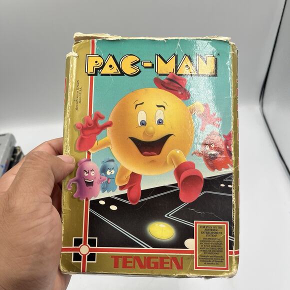 Tengen Pac-Man NES Game With Original Box - Classic! - Picture 3 of 10